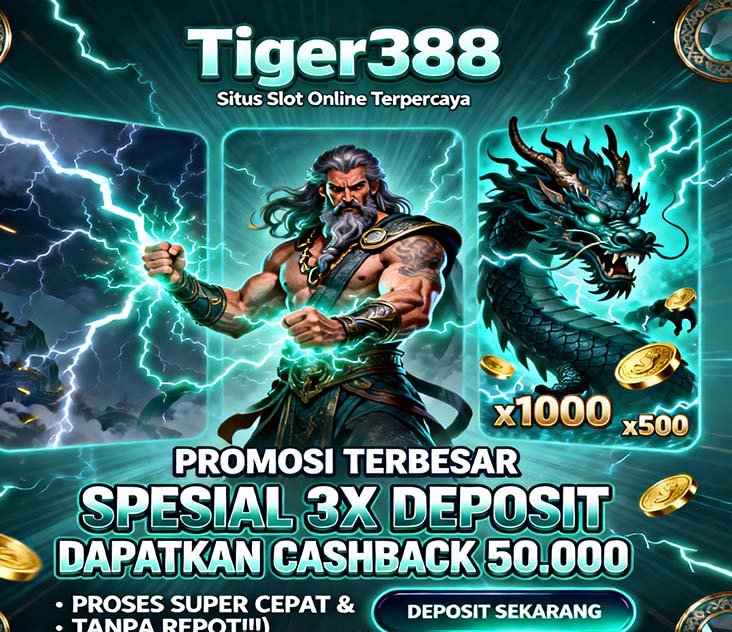 Tiger388 Slot BRI Online Jackpot Mudah Maxwin